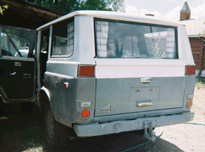Vehicle Image: 1972 FJ55 Rear View Picture