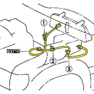 83710-60170 Speedometer Cable