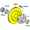 93-98 Toyota Land Cruiser FZJ80 Disc Brake Rotor Front OEM