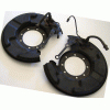 81-87 FJ60 BJ60 HJ60 Disc Brake Dust Cover Pair Used