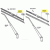 Blade, Windshield Wiper, 81-92 FJ60 62 80 HJ HZJ HDJ