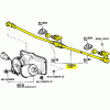 81-89 Land Cruiser FJ60 FJ62 Wiper Motor Link Assy