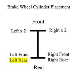 Wheel Cylinder, Rear - Left Rear, 71 FJ40 2